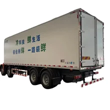 Truck Body Panels Fiberglass Insulated Boxes Mezzanine Panels Seafood Meat Vegetables Fruits Refrigerated Truck Boxes For Sale