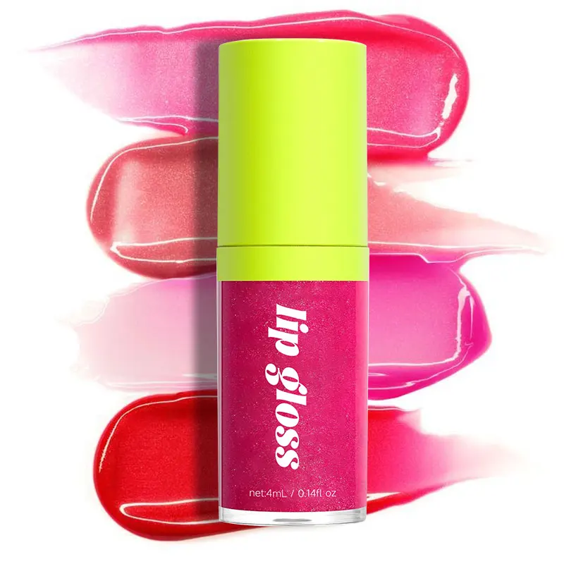 Private Label Shediary Vegan Waterproof Moisturizing Hydrating Shine Lip Color Oil Balm Lip Oil Gloss