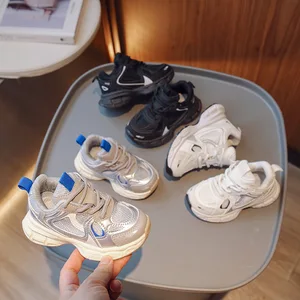 Spring Autumn Soft-soled Non-slip Mesh Breathable Mesh Children's Sneaker Sport Shoes