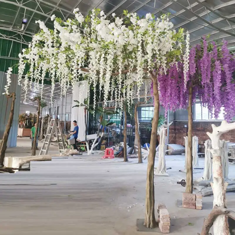 Indoor Wisteria Trees - Elegant Artificial Decor Solutions