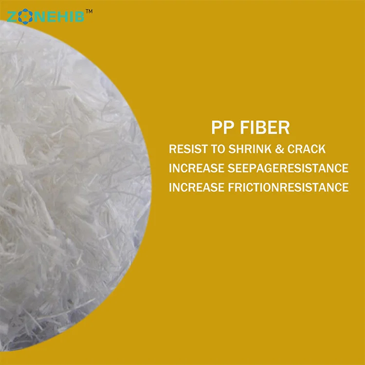 High Quality Pp Fiber Cas No.9003070 For Concrete Reinforcement From