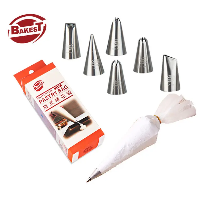 Cream Nozzles Pastry Tools Accessories Cake Decorating Pastry Bag Kitchen Bakery Confectionery Equipment