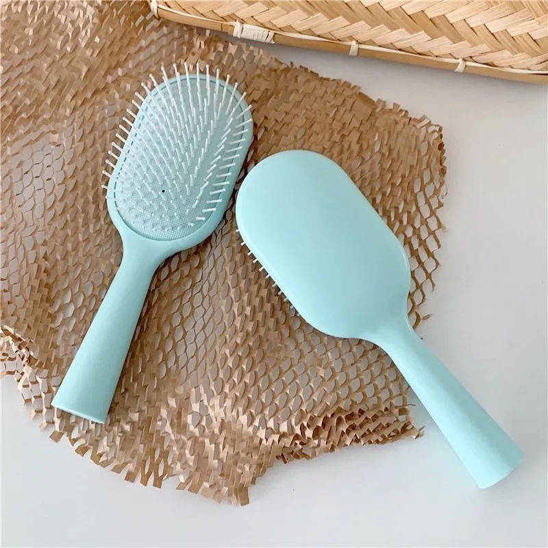 Ins Style Air Cushion Comb Plastic Anti-static Airbag Comb Custom Logo  Detangling Massage Hair Brush