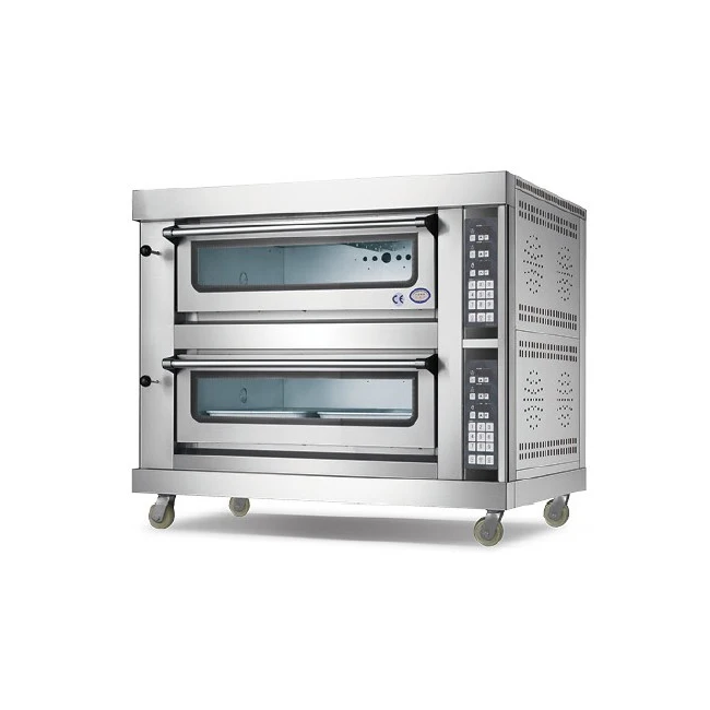 プロフェッショナル商業用ガスデッキオーブン｜1年保証・パン焼き用