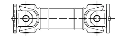 Universal Joint Coupling Shaft Swc120 Bh Cardan Shaft Telescopic ...