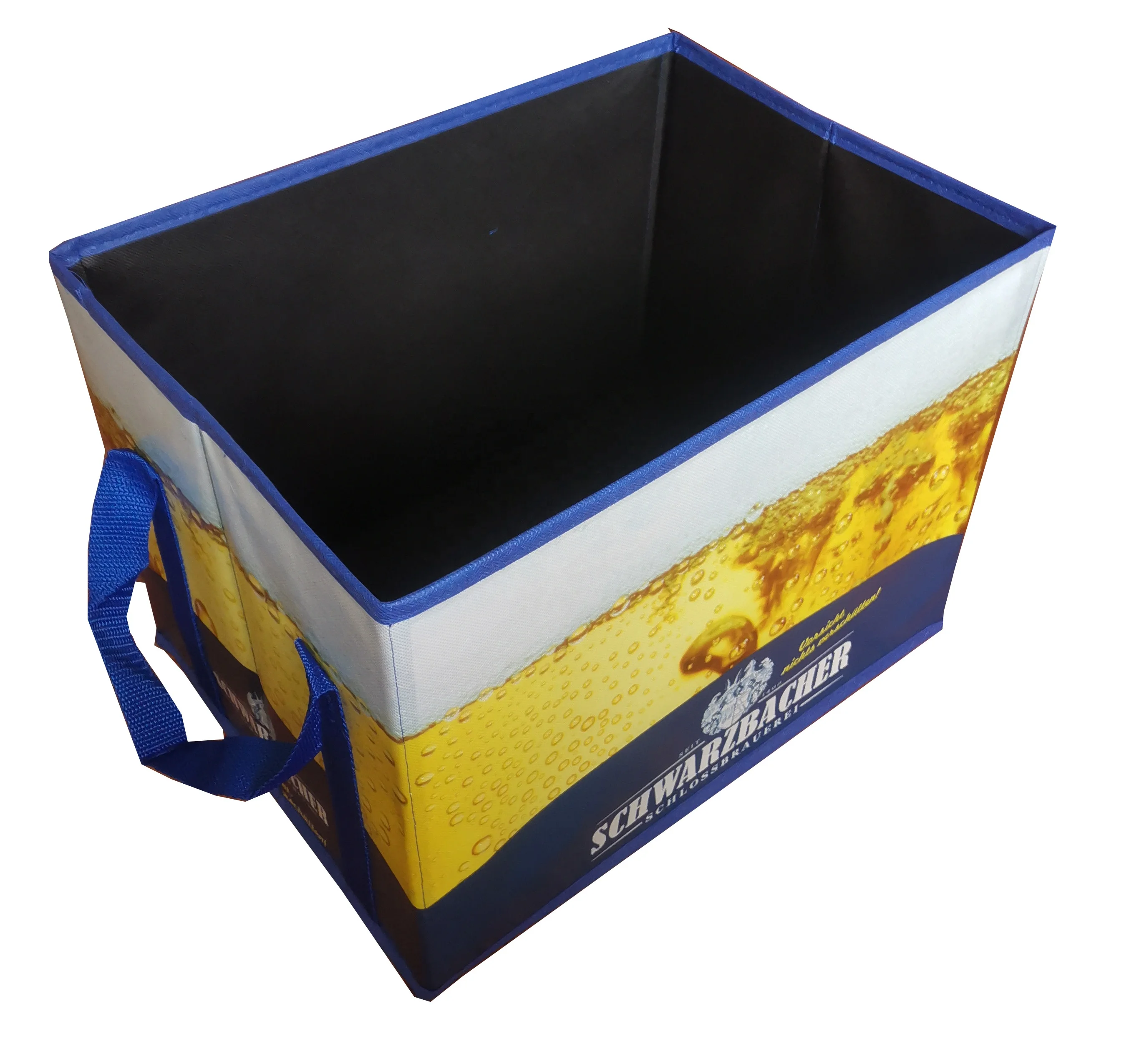 Складная картонная коробка для хранения с индивидуальным принтом сумка