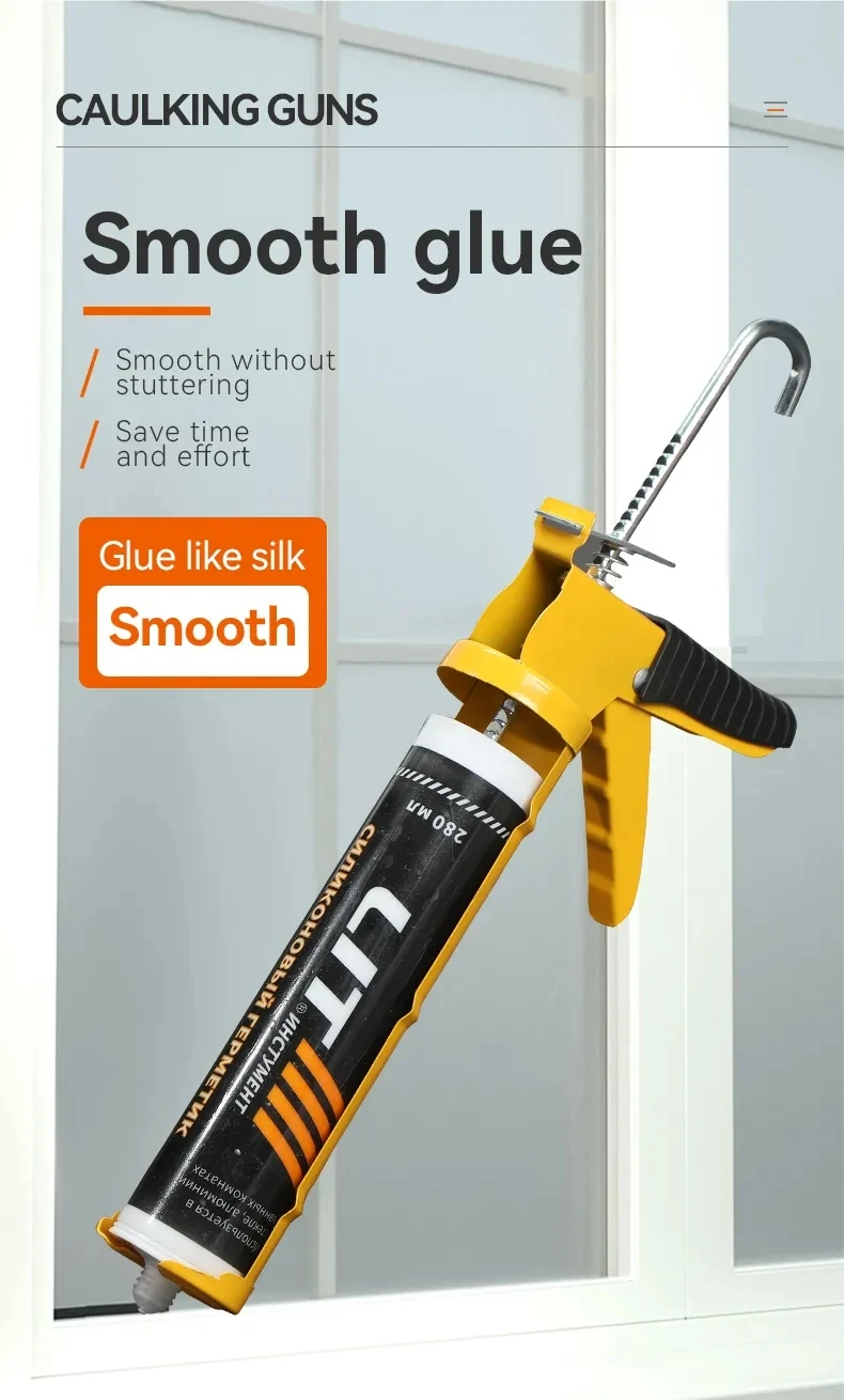 Lit Professional Sealant Caulking Gun For Hand Tools Sealant Metal