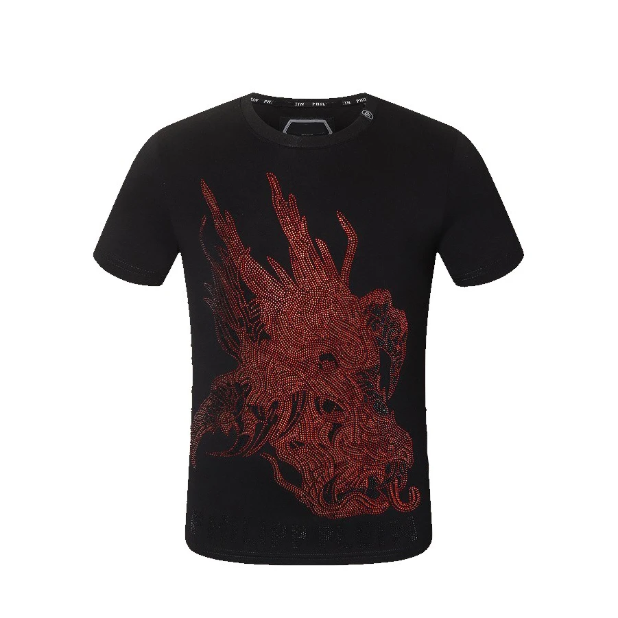 Fashionable free sample Taurus tshirt heat transfer stickers hot fix rhinestone iron on transfer