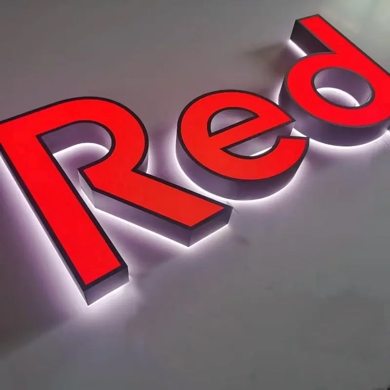 Custom Acrylic Channel Letters Mobile Phone Store Advertising 3D Business Signage Logo Backlit LED DC Powered Electronic Signs