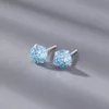 Silver 6mm Light Blue