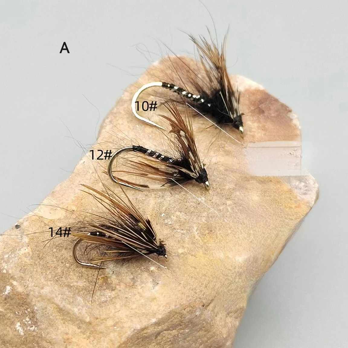 color fishing flies accessories HERCULES Fly Kit, Pack of 70 pcs, Dry Flies 8mm length Dovesun Fly Fishing Lures Crazy