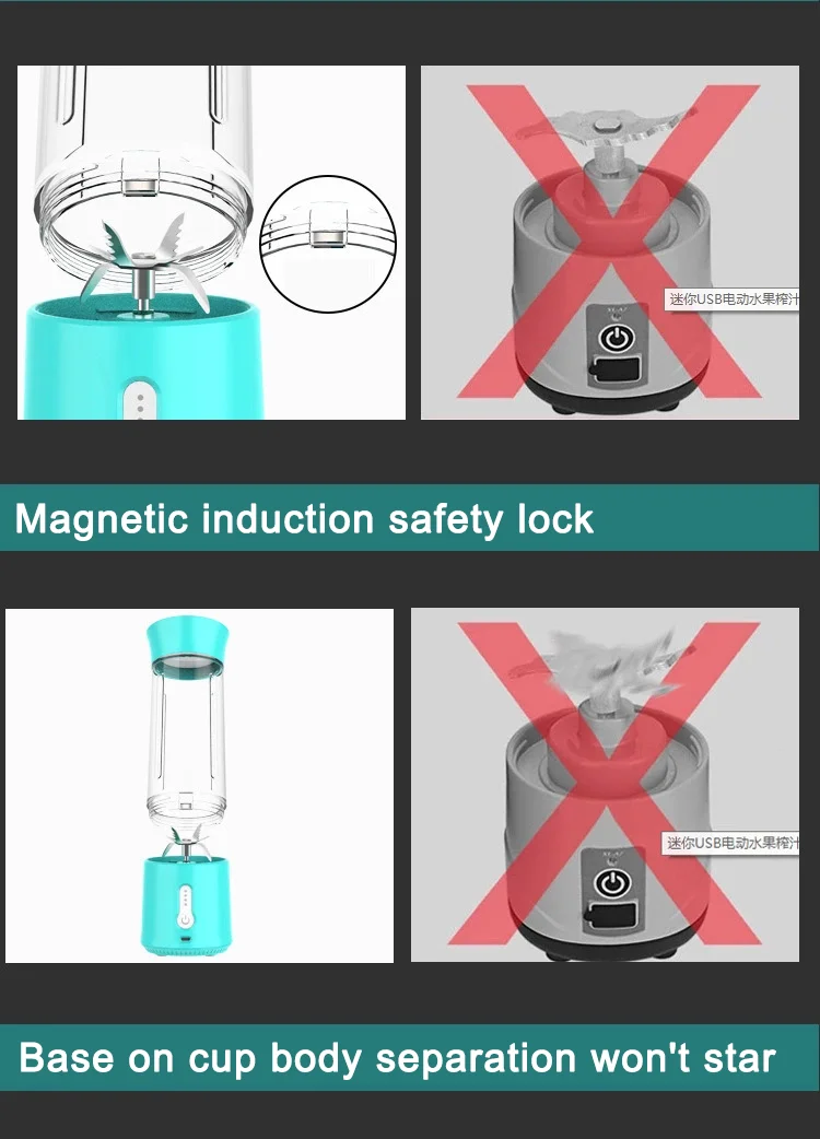 Wholesale Freshing Juicer Blender Blender Portable Portable Mixer