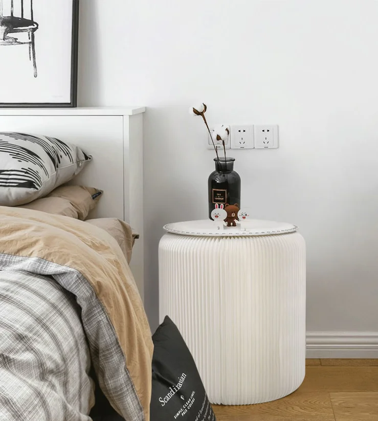 ihpaper アコーディオン折り畳み式ペーパースツールソファチェア Amazon.co.jp: ihpaper 家具柔らかい座席現代デザイン