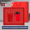 us-style coffee cup power bank-red