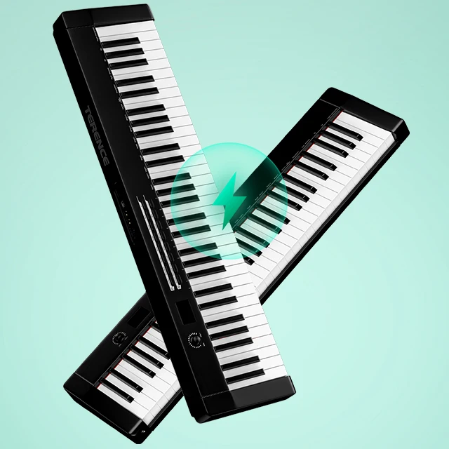 TERENCE TS-02 61-Key Digital Piano - Portable & Professional