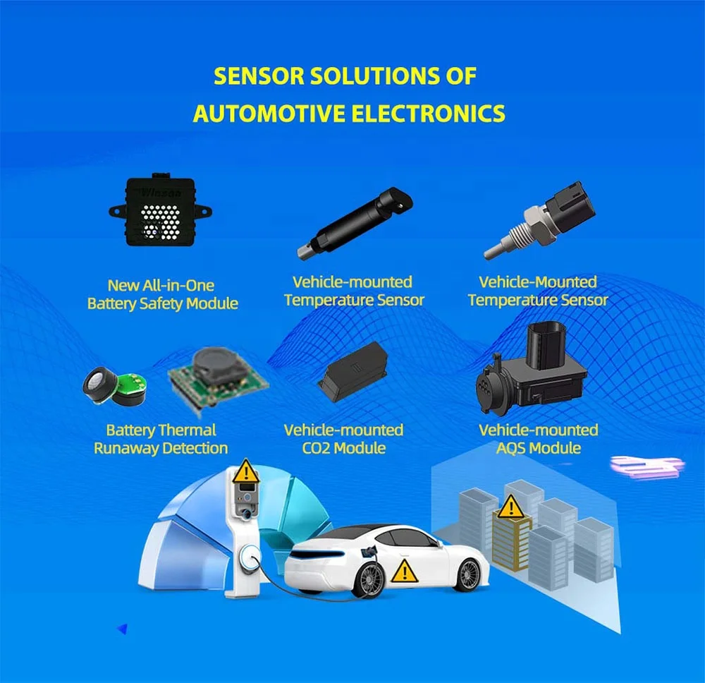 ZM102 AQS Module for Vehicle Cars New HVAC Air Conditioner Sensor with Low Consumption MEMS Technology Auto Sensors