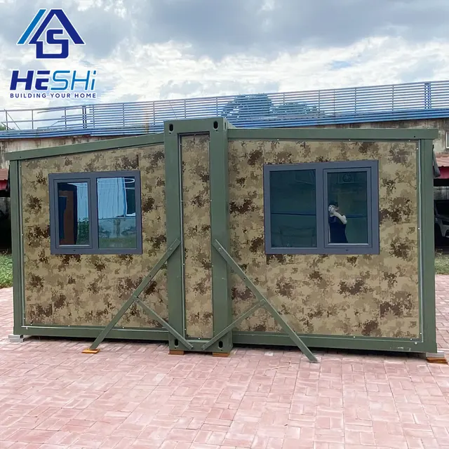 Ready To Ship Portable Mobile Mini Villa Prefabricated Tiny Modular Home For Sale Expandable Container Prefab House