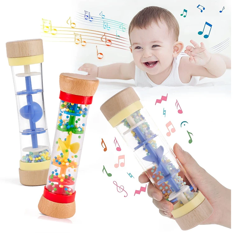 Popular Baby Early Childhood Educational Wood Sensory Music Bead