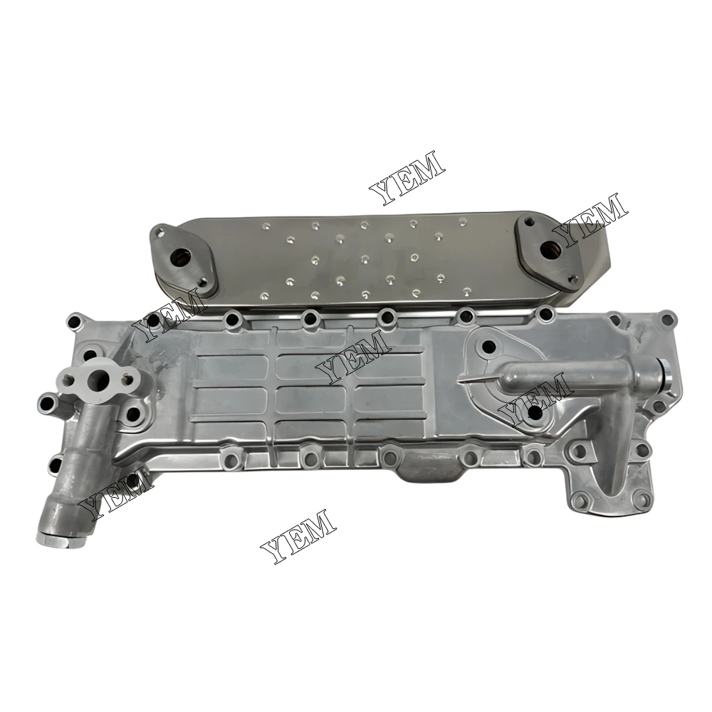 Engine Spare Parts 4BD1 Oil Cooler Core and Cover for Isuzu 2