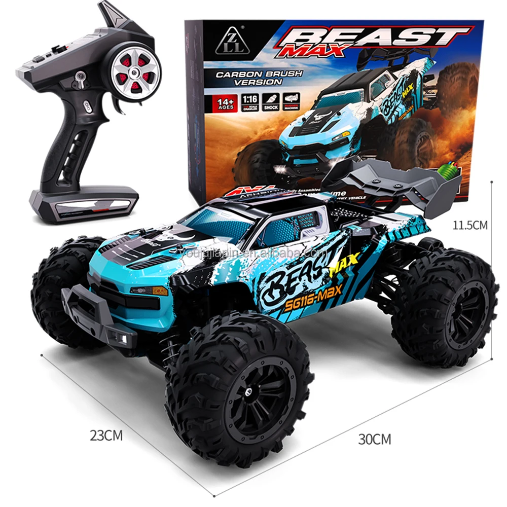 New Sg116max Rc Model Control Remote Vehicle Brushless Four Wheel Drive ...