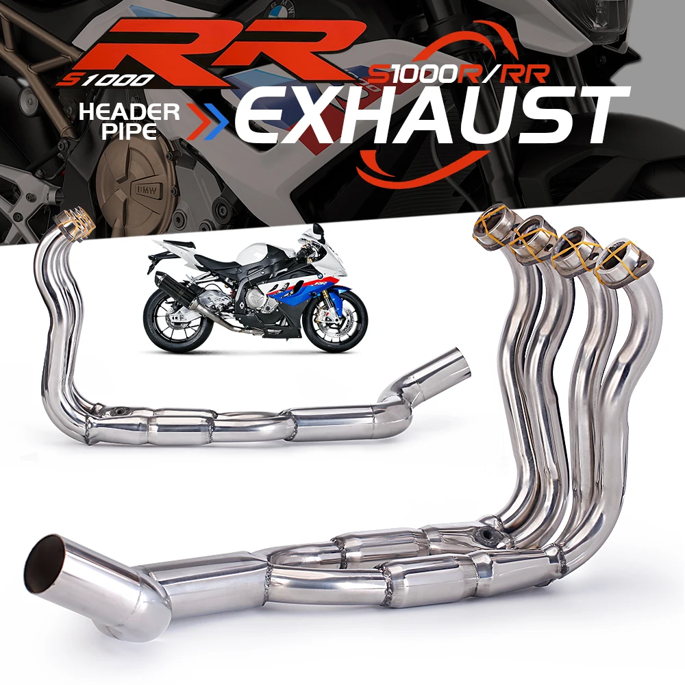 Slip on Tube for BMW S1000RR 2010-2014 S1000R 10-16 Motorcycle