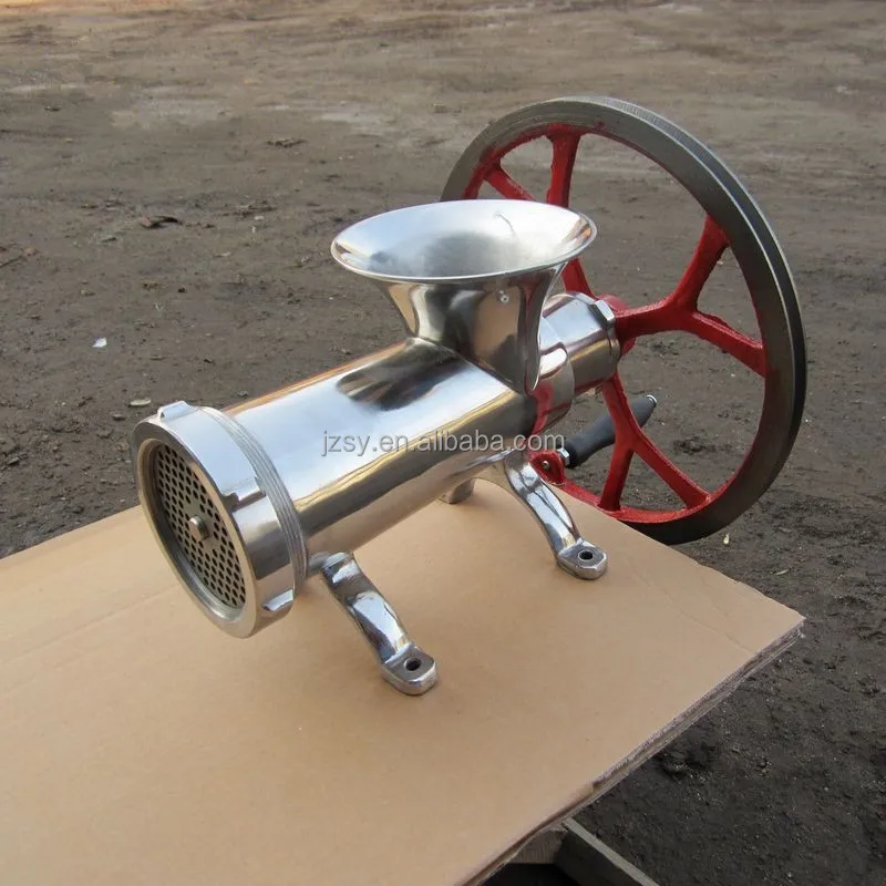 32 hand operated meat grinder heavy