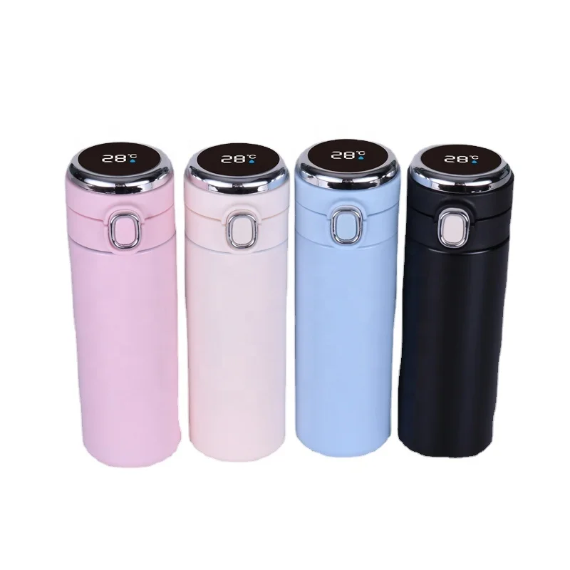 Buy Customised Water Bottle, LED Temperature Water Bottle