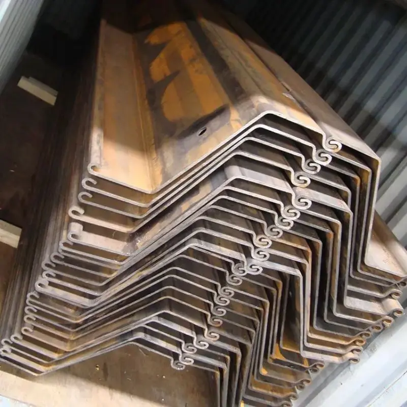 Fsp III Fsp IV Sy295 Sy390 Hot Rolled Building Structure Steel Profiles Z Type 9m 12m Sheet Pile Model Number Type III Type II