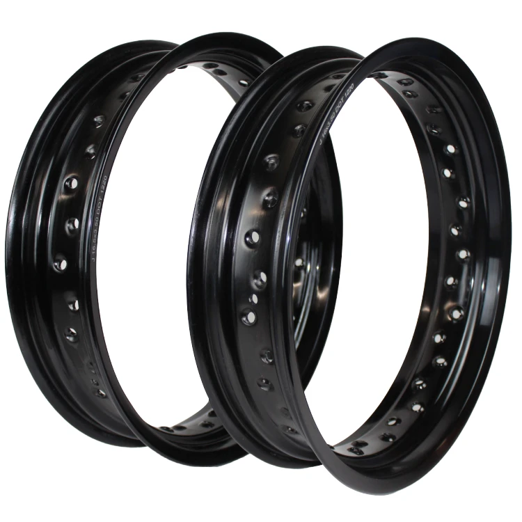 Jante Carbone Moto Universelle 16-19 Pouces – 36 Trous, Largeur 55/65mm, Neuve