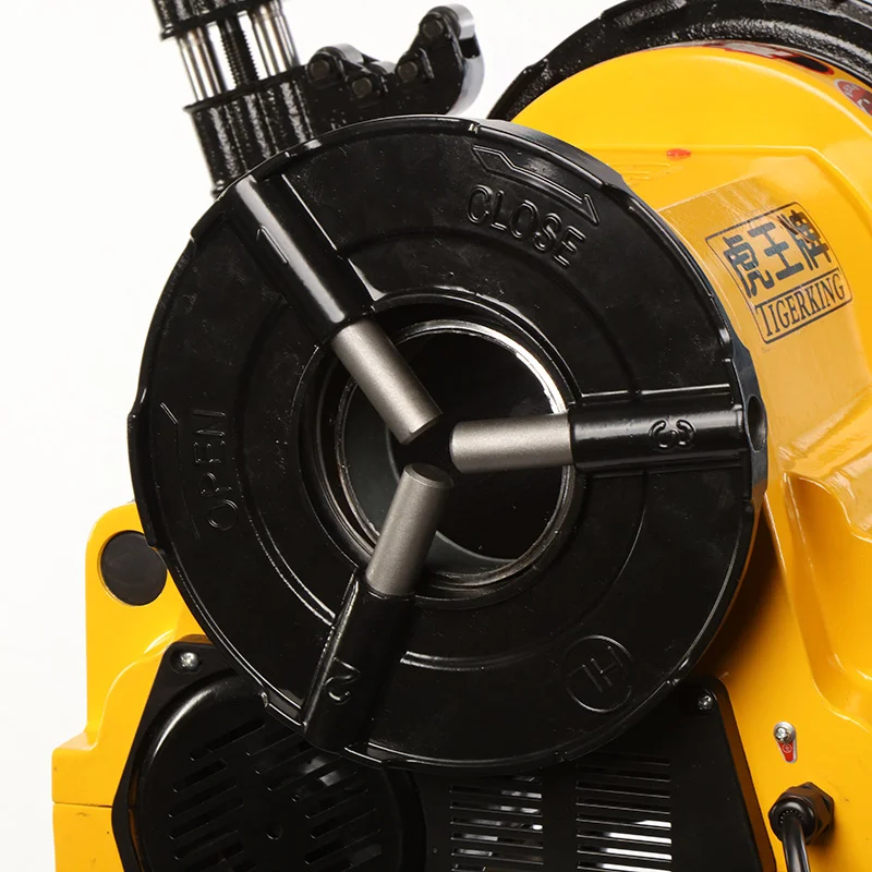 HongLi SQ100A индивидуальная Высококачественная машина для нарезки труб и рулонов 1/2-4 дюймов BSPT/NPT