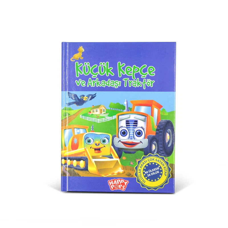Professional Factory Hardcover Book Printing Custom Drawing Colorful Cover Children's Board Book Baby 3D Pop up Book
