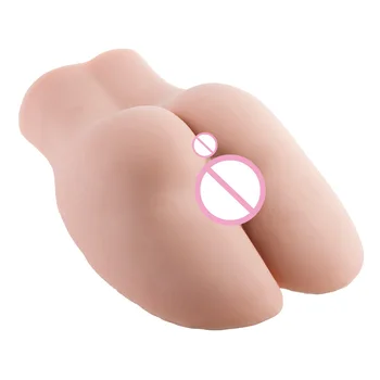 Solid Silicone Doll Half Body Yin Hip Inverted Model Airplane Cup Men Masturbation Device Has Become a Human FunToy