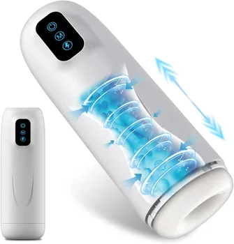 Automatic Male Masturbator Male Masturbators Cup with 7 Thrusting Modes for Men Hands Free Pocket Pussy Male Stroker Adu