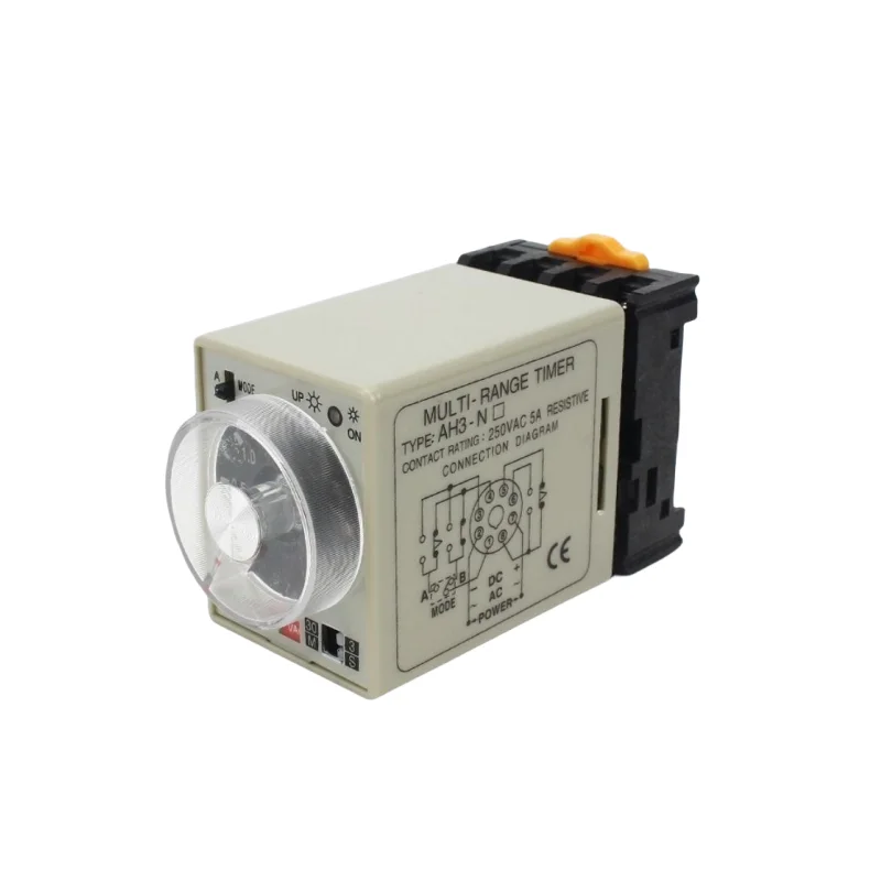 8-year Factory Direct Supply AH3-NA/B/C/D Time Relay 220V Adjustable 24V Power on Delay Timer