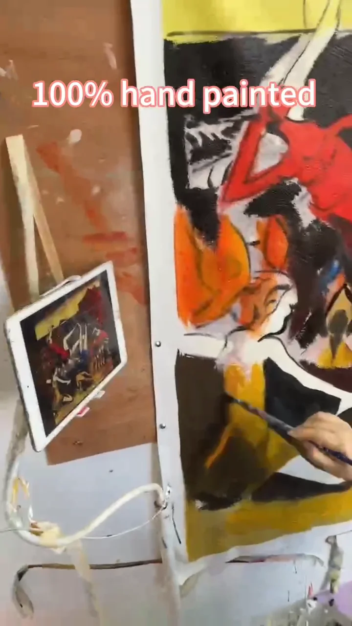 Hot Selling Wall Art Oil Painting Abstract Art 100 Hand Made Oil