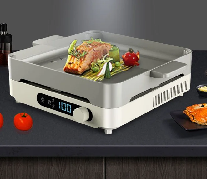 Induction Cooker Cooktop Hob Stove With Hotplate Pan Frying Grilling