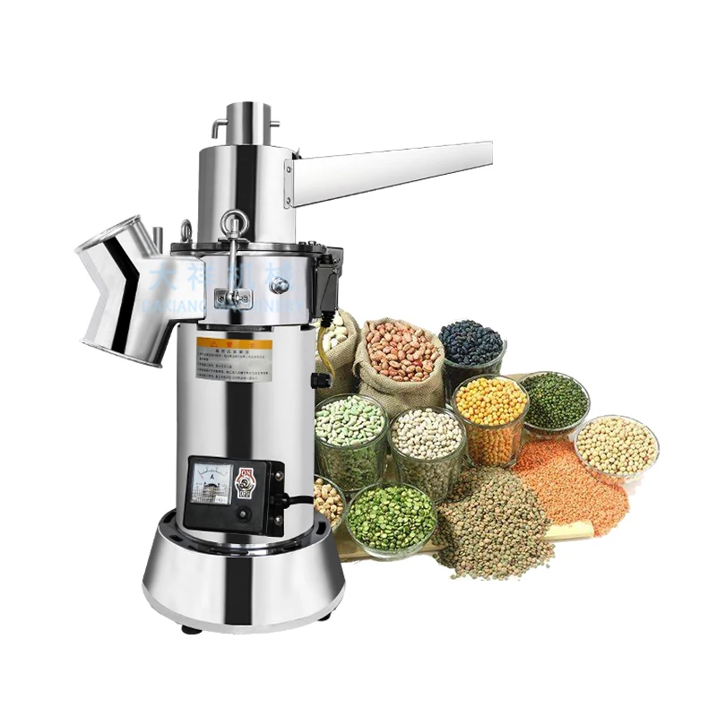 DX-25B Widely Use Food Chemical Lab Mini Pepper Masala Rice Corn Seasoning Powder Pulverizing Machine