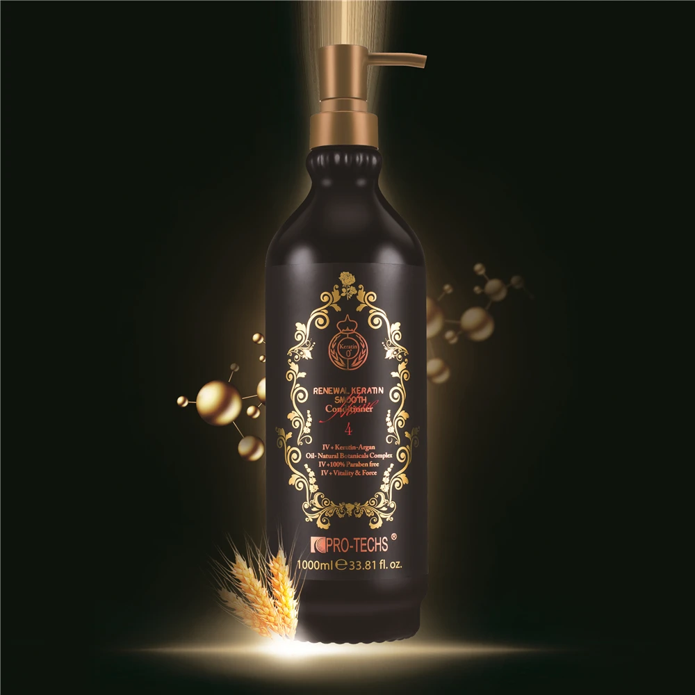 Домашнее использование без парабенов, мягкое длительное Кератиновое лечение, восстанавливающий сглаживающий Кондиционер для волос