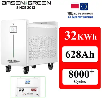 Basengreen LiFePO4 solar storage battery 16kWh / 32kWh 48V / 51.2V 314Ah / 628Ah