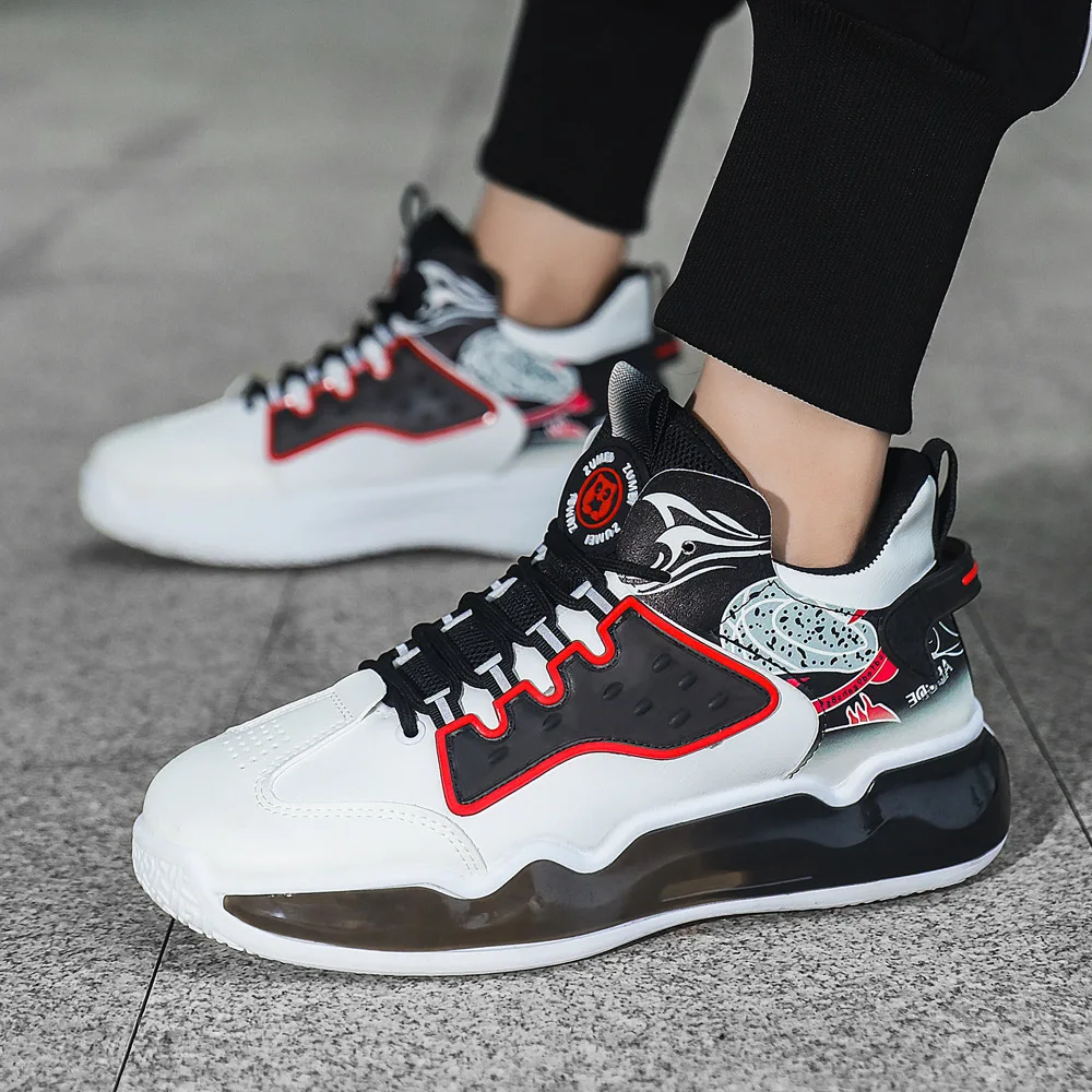 Men's sports shoes youth new trend casual shoes student sports basketball men's shoes