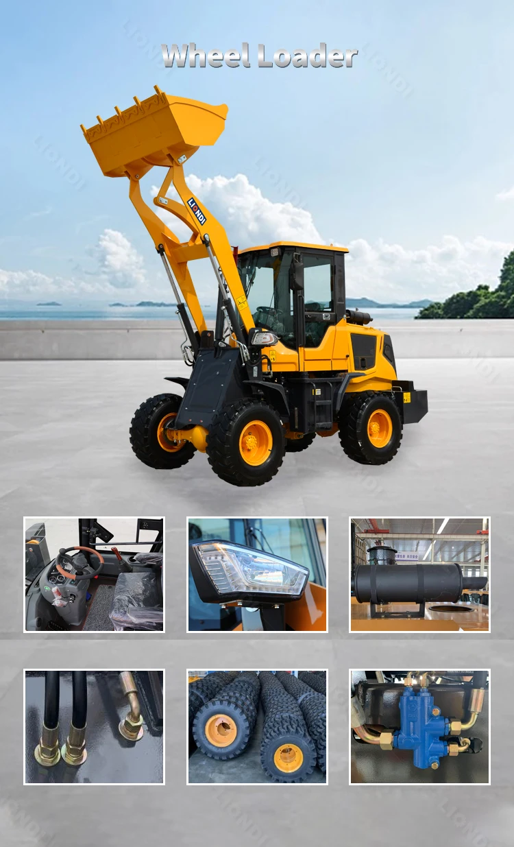 4wd Wheel Loader Small Shovel Multifunctional 4wd Loader - Buy ...