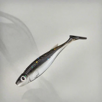 Artificial Fishing Lure for Lure Fishing Soft Bait Rubber Fish Plastic Shad Bait Silicone T Tail Swim Bait Catfish Marlin – Soft Lure – view 4