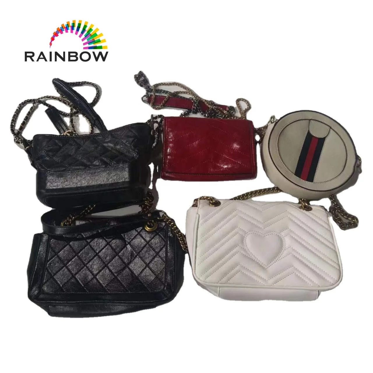 Original Direct Supplier Second Hand Brand Designer Used Leather