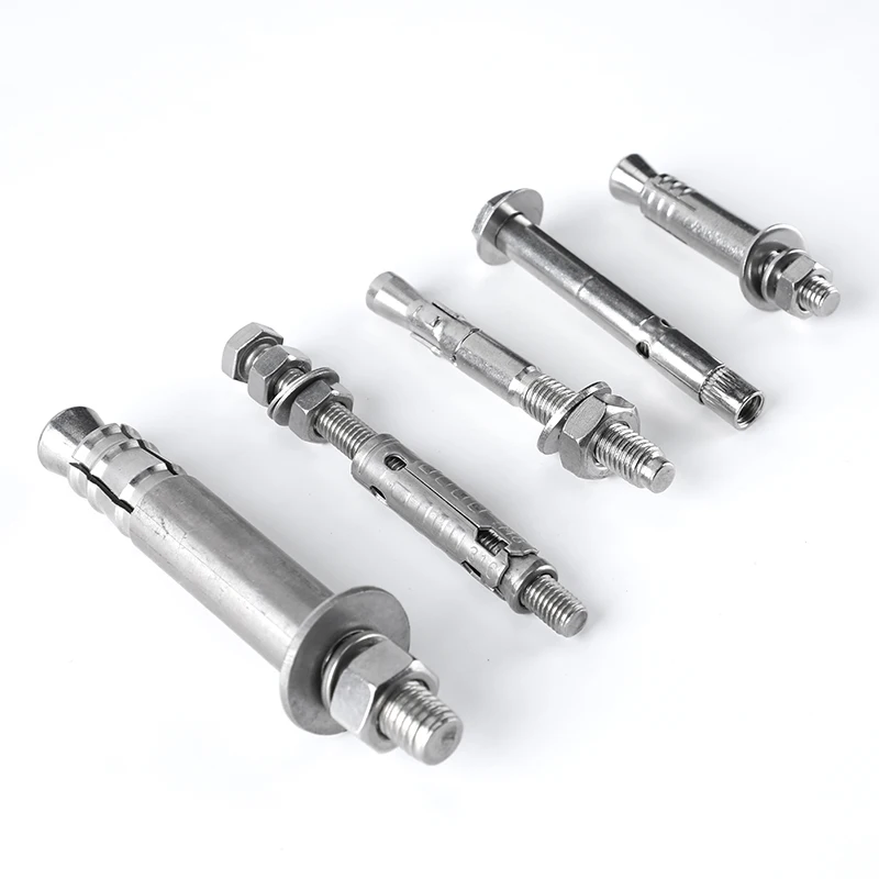 Stainless Steel Expanding Bolts Anchors Fixing System Wall Mounting