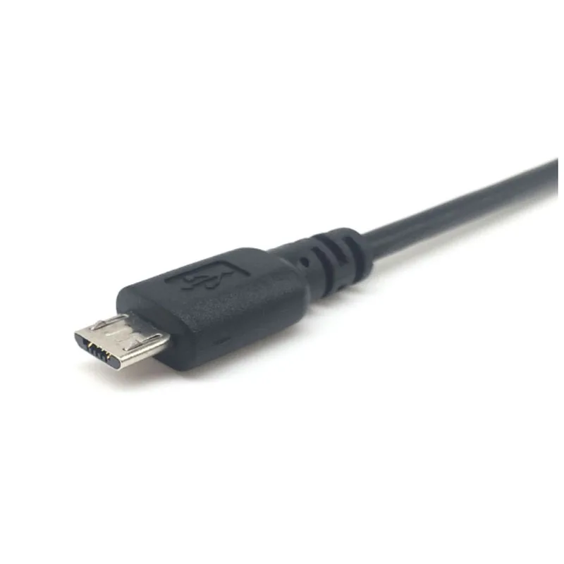 Бесплатный образец 5pin usb 2,0 micro male для открытого неизолированного кабеля