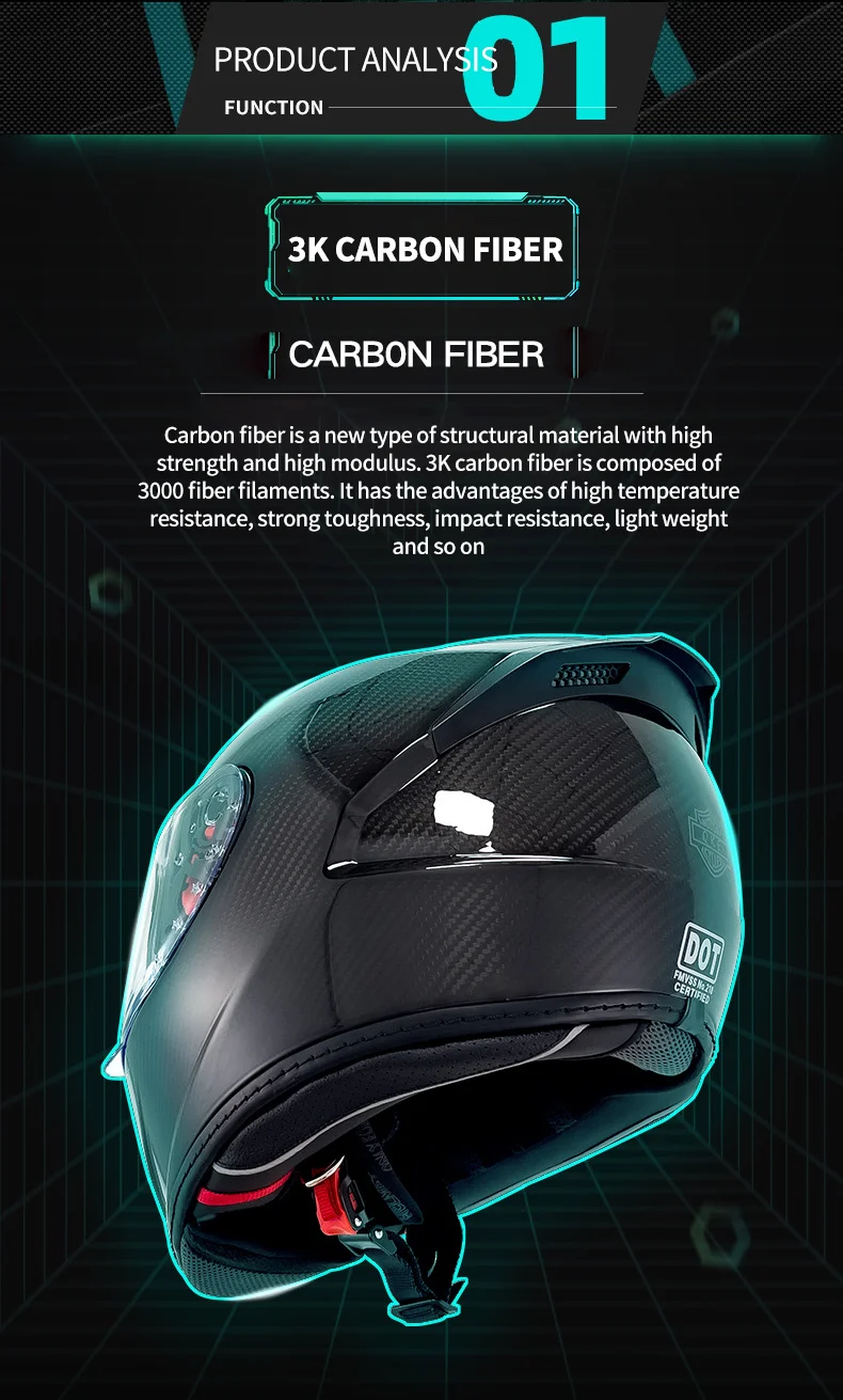 Personality Lightweight Full Coverage Helmet Thailand Custom Motorcycle