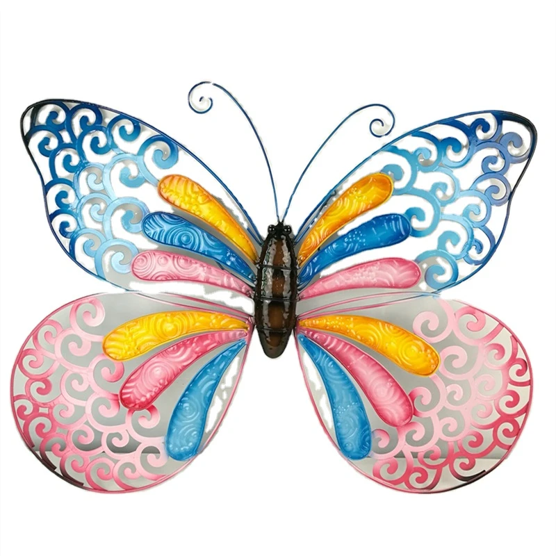 Indoor butterfly metal wall arts