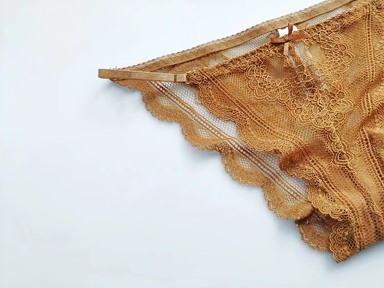 Women's Underwear Lace Panties Floral Lingerie Woman Panties Sexy Thong ...