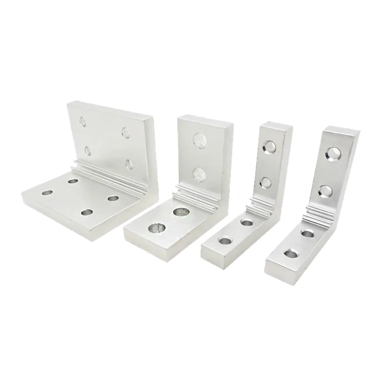 55 High Vertical Corner Code Fixing Parts, Aluminum Profile Accessories, Connecting Brackets, Extruded Corner Code Fasteners