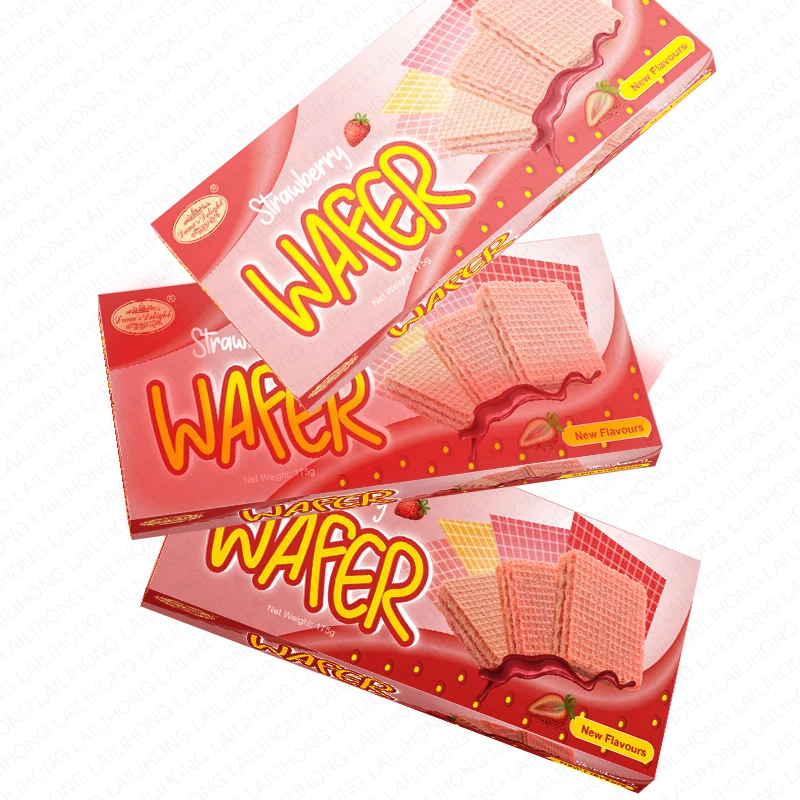 Vanilla Flavor Wafers Wafer Biscuit Cheap Biscuit Lausanne Brand Wafer